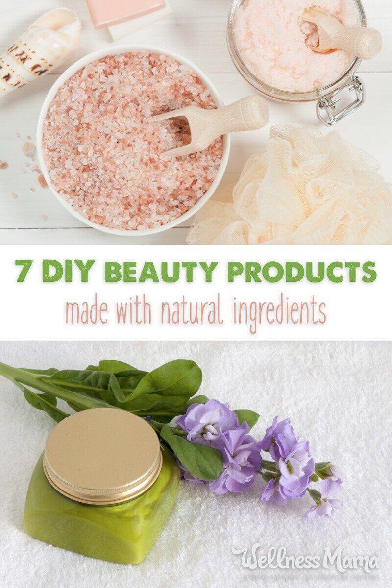 Many conventional beauty products contain harmful chemicals, but these DIY beauty products work just as well and are healthy for your skin!