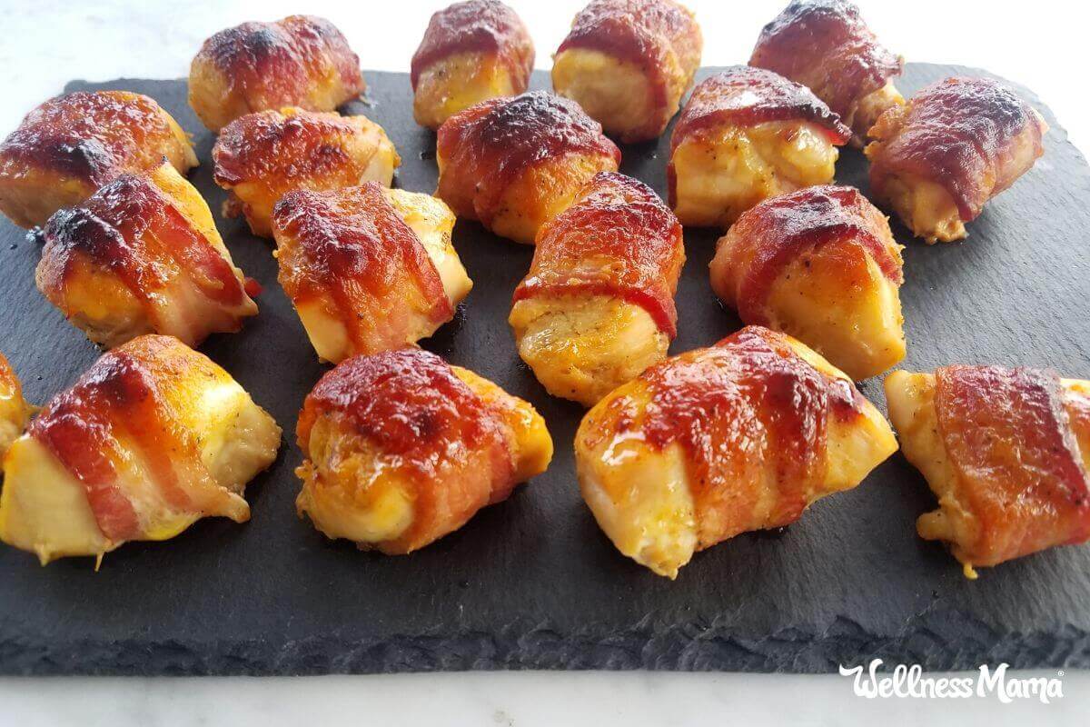 Bacon Chicken Bites Recipe (Easy Lunch or Appetizer)