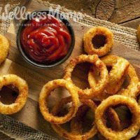 Coconut flour healthy onion rings recipe