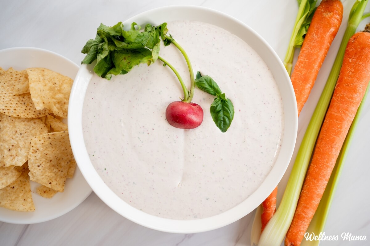 Radish Cream Cheese Dip (Cool & Zesty!)