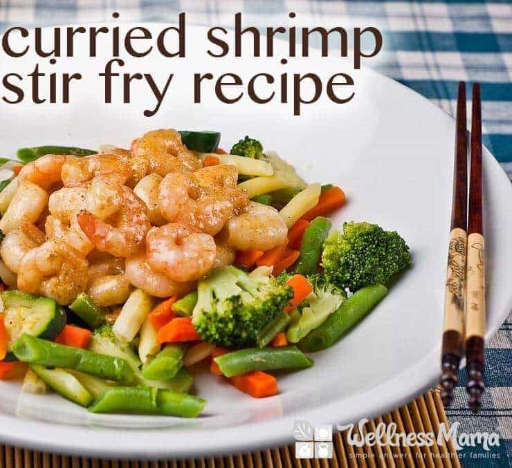 Curried Shrimp & Vegetables
