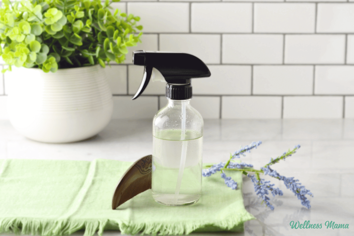 Natural DIY Hairspray Recipe
