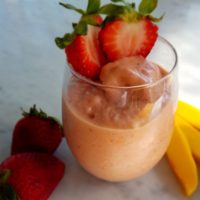 fruit smoothie sorbet