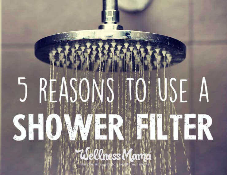 Five reasons to use a shower filter