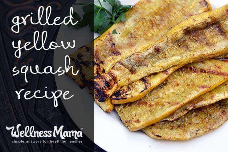 Grilled Yellow Squash Recipe