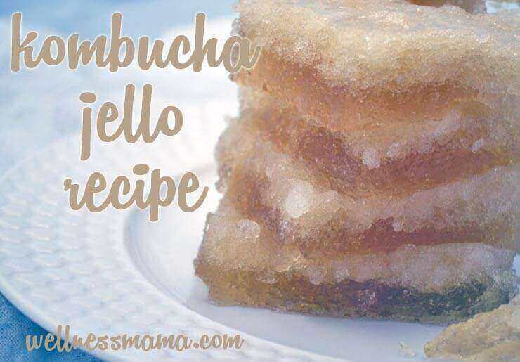 Homemade Kombucha Jello Recipe