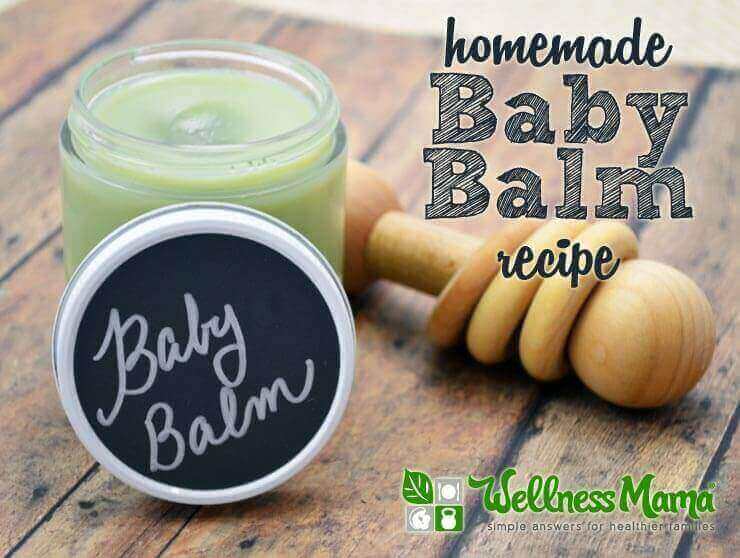 Homemade Baby Balm Skin Cream Recipe