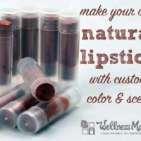 How to Make Your Own Natural Lipstick with custom color and scent