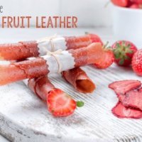 homemade kombucha fruit roll ups
