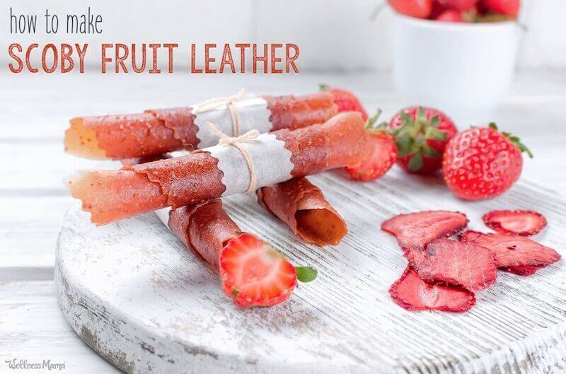 How to Make SCOBY Fruit Leather (Recipe)