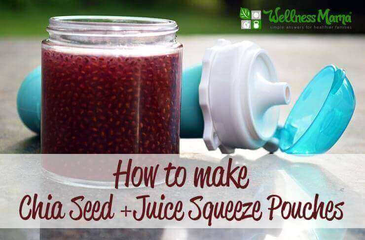 Chia Seed Squeeze Pouches