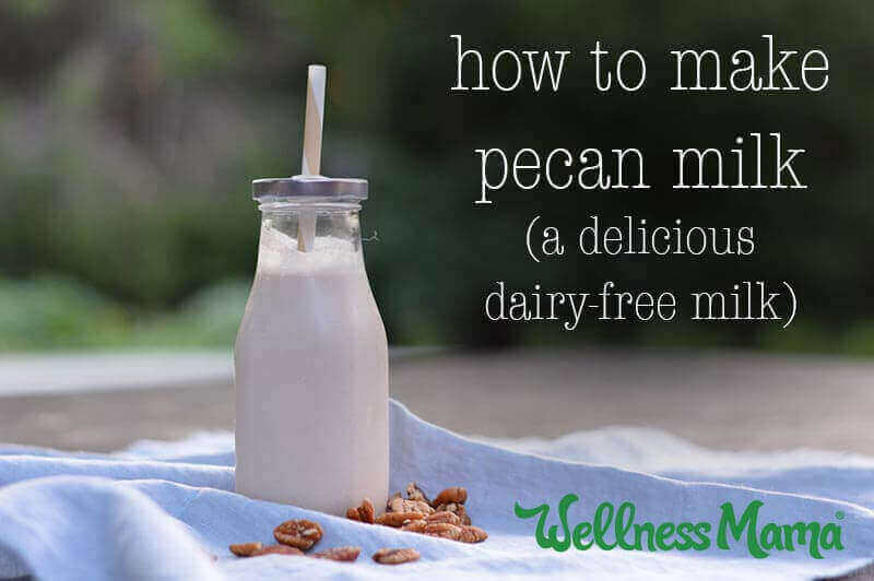How to make pecan milk
