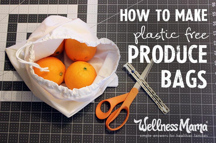 How to make your own plastic free produce bags