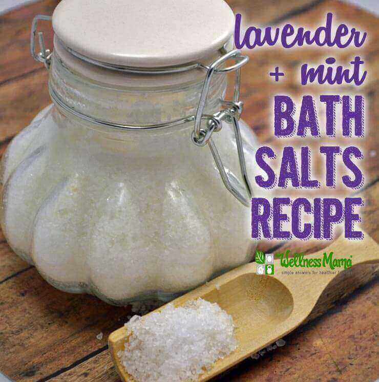 Lavender Mint Bath Salts Recipe