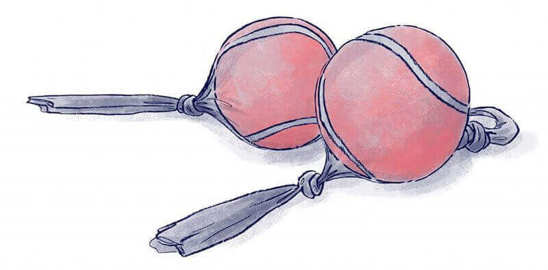 Mama-Natural-book-fear-about-childbirth-tennis-ball-massager-for-back-labor
