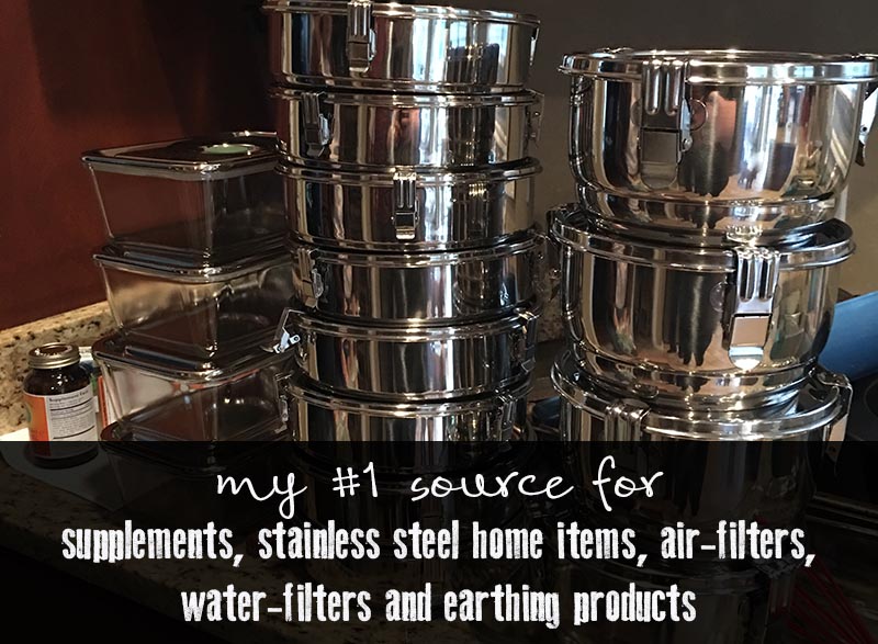 Radiant Life my source for stainless steel items air filters and supplements