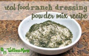 Real Food Ranch Dressing Powder Mix Recipe - Fit Bottomed Zone
