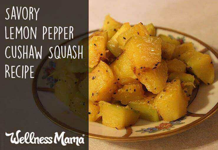 Lemon Pepper Cushaw Squash Recipe