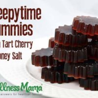 Sleepytime gummies with tart cherry and honey and salt for deeper sleep