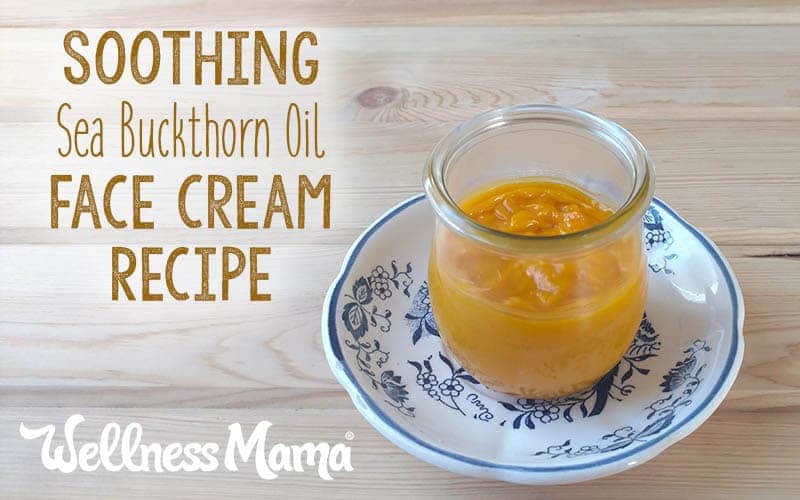 Soothing Sea Buckthorn Oil Face Cream Recipe