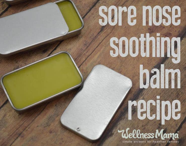 Sore Nose Soothing Balm Recipe