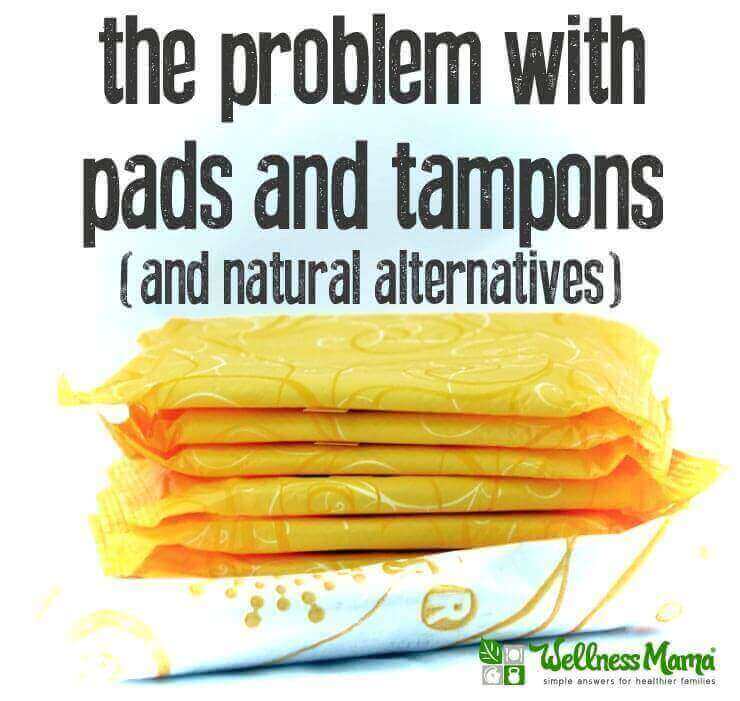 The Problem With Most Pads and Tampons (+ Natural Alternatives)