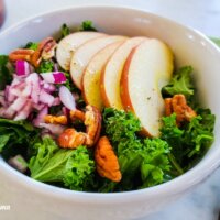 apple kale salad