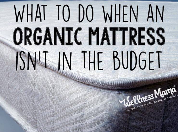 What to do when a natural mattress isn't in the budget