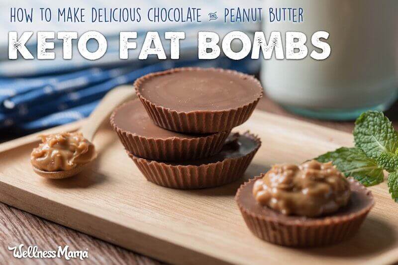 Chocolate Peanut Butter Keto Fat Bomb Recipe