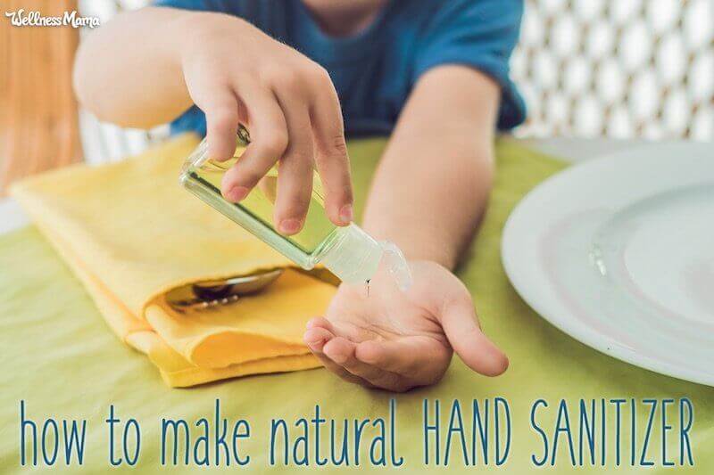 How to Make Natural Homemade Hand Sanitizer