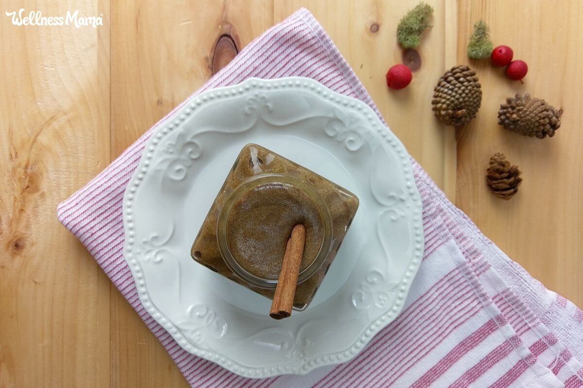 DIY ginger sugar scrub