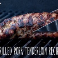 Grilled pork tenderloin