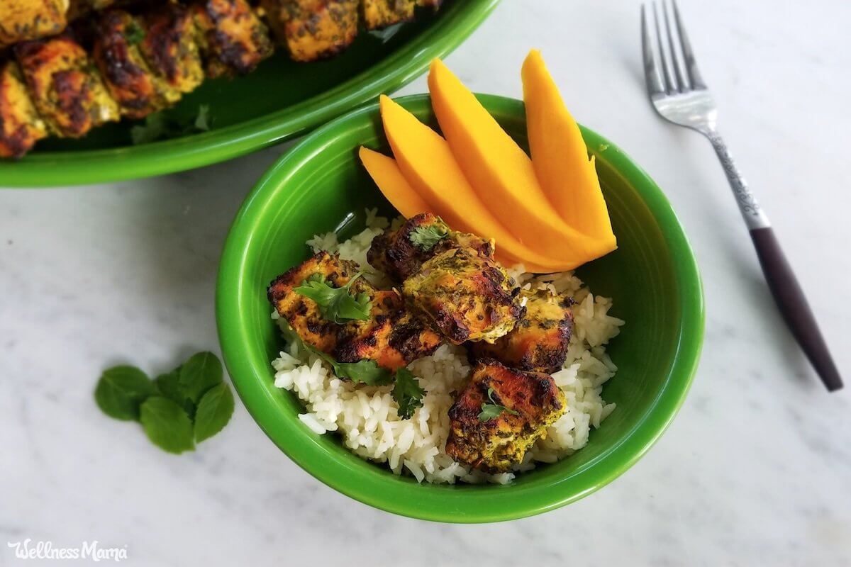 Zesty Hariyali Chicken Tikka Recipe