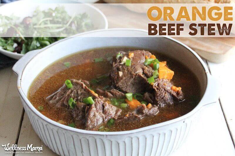 Slow Cooker Orange Beef Stew