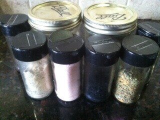 herb jars