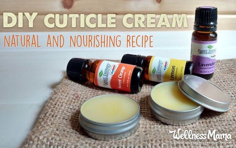 Homemade Cuticle Cream