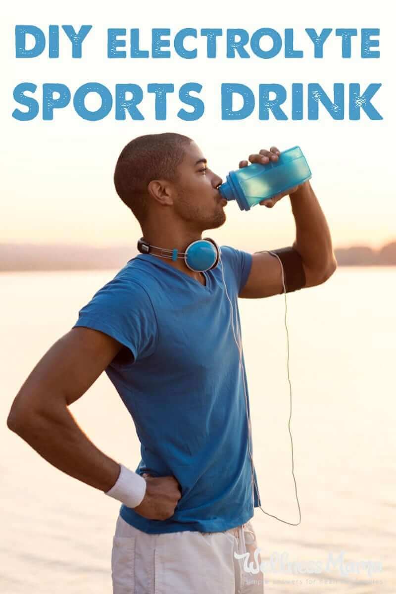 This homemade natural electrolyte sports drink recipe is an alternative to store-bought drinks with artificial ingredients and provides vitamins and sodium.