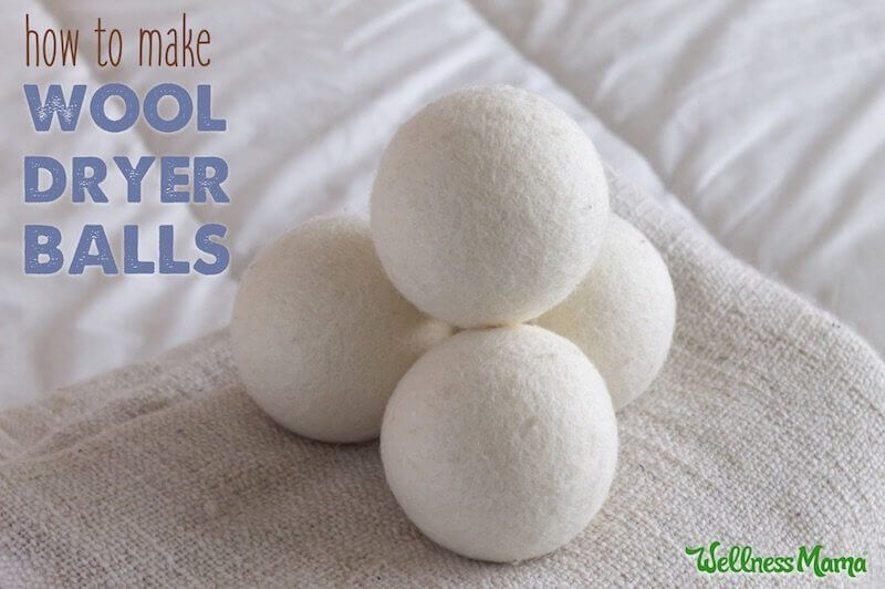How to make wool dryer balls
