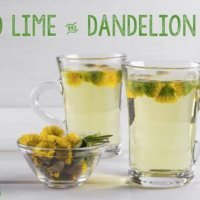Iced Lime Dandelion tea recipe