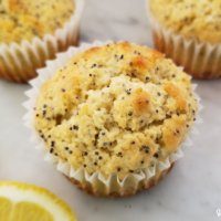 lemon poppy seed muffins