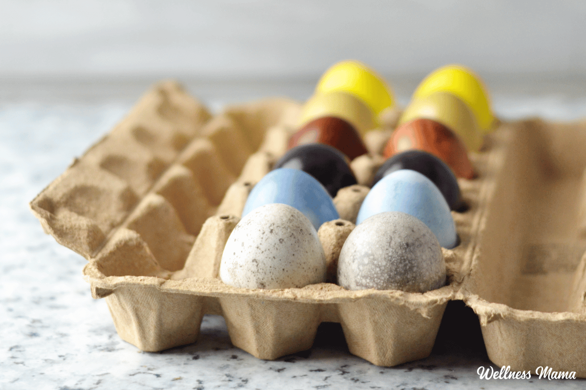 natural egg dye