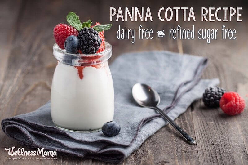 Dairy free panna cotta recipe