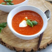 roasted red pepper soup
