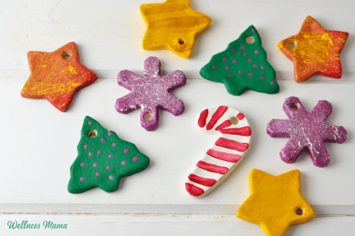 salt dough ornaments