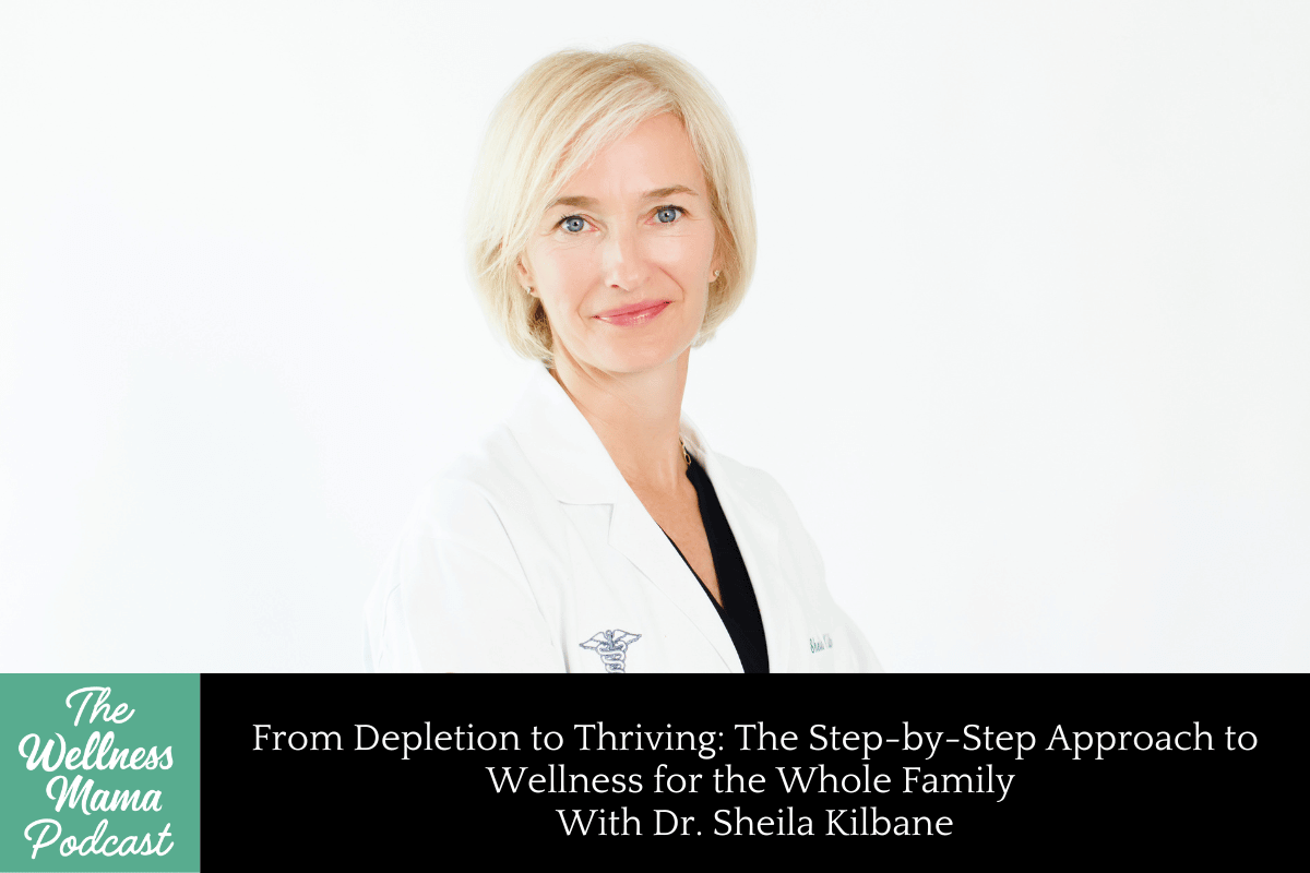 968: From Depletion to Thriving: The Step-by-Step Approach to Wellness for the Whole Family With Dr. Sheila Kilbane