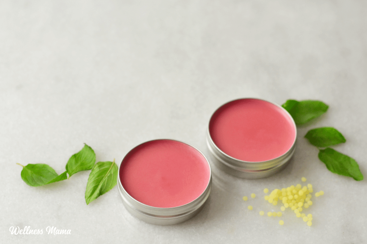 tinted lip balm