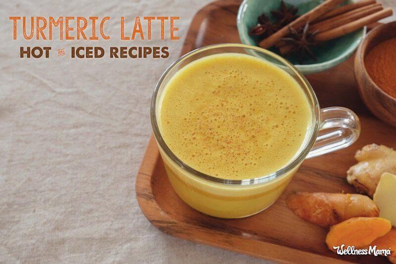 Turmeric latte recipe